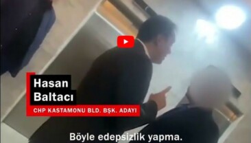 Kastamonu Milletvekili Hasan Baltacı vatandaş diyaloğu