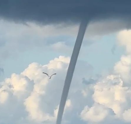 Karadeniz’de oluşan hortum kamerada Karadeniz’de oluşan hortum kamerada Kastamonu