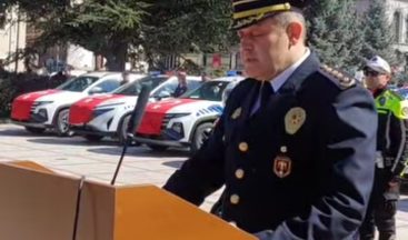 Emniyet Teşkilatına yeni araçlar teslim edildi.