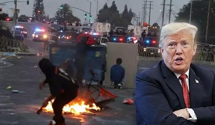 Trump, iç savaş mı istiyor? Los Angeles’taki olaylar hakkında konuştu