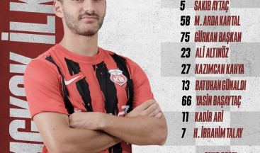 GmG Kastamonuspor ilk 11 belli oldu