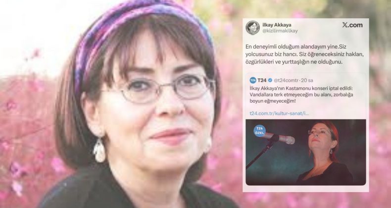 Konseri iptal edilen İlker Akkaya, “Siz yolcusunuz biz hancı”