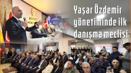 AK Parti Kastamonu Merkez İlçe Başkanı Yaşar Özdemir yönetiminde ilk danışma meclisi yapıldı