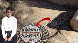 Kazı ekibi şaşkın: Antalya’da 1500 yıl önce yapılan mozaikten günümüze ulaşan mesaj