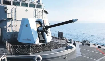 Mavi Vatanın milli topu göreve hazır