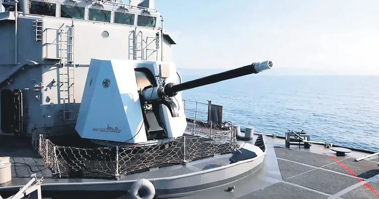 Mavi Vatanın milli topu göreve hazır