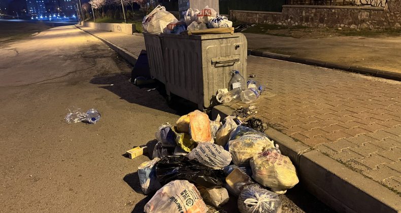 Kuzeykent’te Skandal Görüntü! TOKİ 1 Çevresi Çöp Dağına Döndü