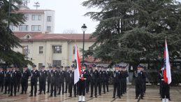 Kastamonu’da Polis Haftası Töreni: Çelenk Sunuldu