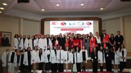 Kastamonu’da geleceğin diyetisyenleri beyaz önlükleri üstüne geçirdi